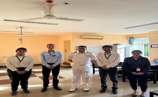 Commander (Dr) Shyama Prasad Dhar of Shipbuilding Center SBC Vizag Delivered an Inspiring Talk on 'Career in The Indian Navy’ at NIT Agartala on 27 August 2024.