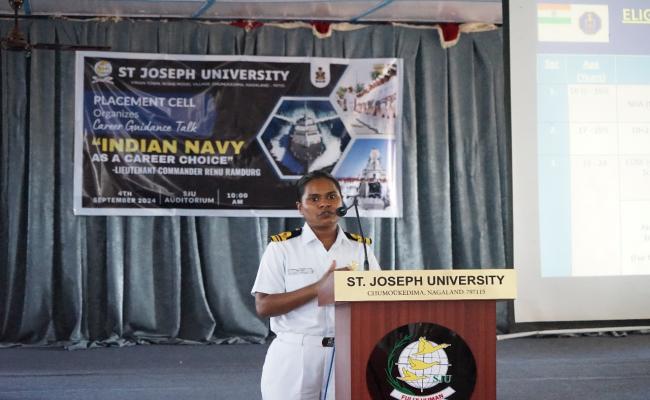 ENC's Outreach Programme, Lt Cdr Renu Ramdurg