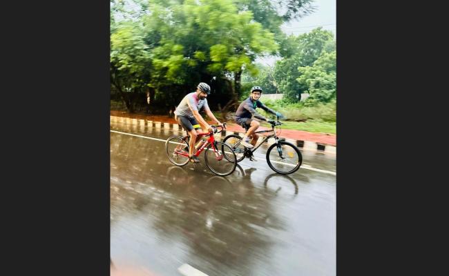 Promotion for Vizag Navy Marathon and The 90-Day Fitness Challenge, Cyclothon Event was Conducted by INS Kalinga in Association with M/s Decathlon.