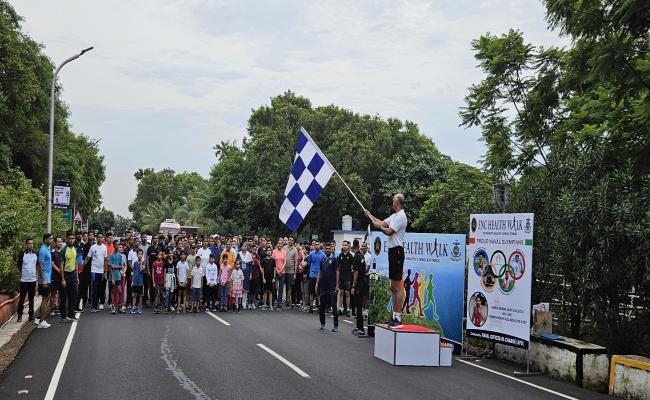 Health Walk was Hosted by ENC Visakhapatnam on 14 September 2024.