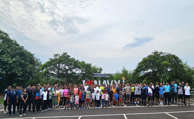 Health Walk was Hosted by ENC Visakhapatnam on 14 September 2024.