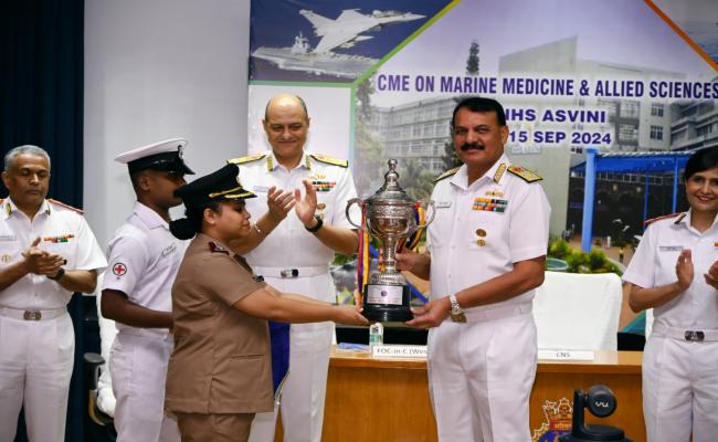 The 39th Annual Conference of The Marine Medicine Society, Themed ‘The Future of Maritime Healthcare: Innovation and Solution,’ was Inaugurated by Admiral Dinesh K Tripathi, CNS, At INHS Asvini on 14 September 2024