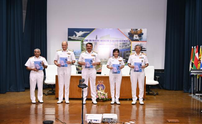 The 39th Annual Conference of The Marine Medicine Society, Themed ‘The Future of Maritime Healthcare: Innovation and Solution,’ was Inaugurated by Admiral Dinesh K Tripathi, CNS, At INHS Asvini on 14 September 2024