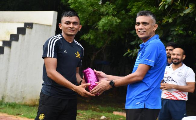 INS Virbahu Hosted A Health Run As Part Of Their 90-Day Fitness Challenge on 14 September 2024.