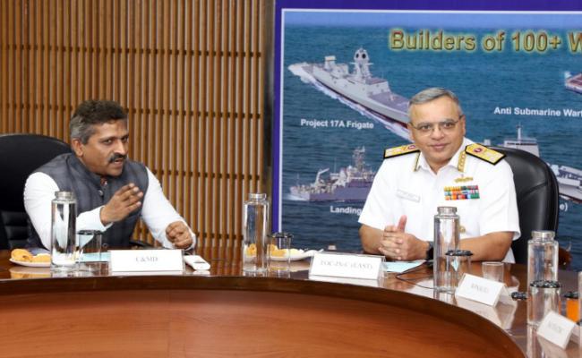 Keel Laying of 8th ASW SWC (ex-GRSE) on 10 May 24 at M/s GRSE Kolkata