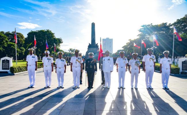 INS Delhi, INS Shakti and INS Kiltan Visited Manila