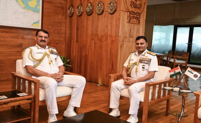 ADMIRAL DINESH K TRIPATHI, CNS VISITED WESTERN NAVAL COMMAND WNC ON 19 AUGUST 2025