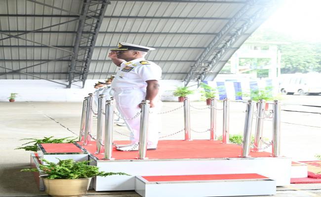 COMMODORE VMD JAGANNATH ASSUMES COMMAND OF INS TUNIR AND SENIOR OFFICER KARANJA