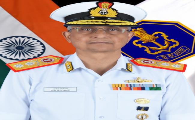 SURGEON REAR ADMIRAL AJIT GOPINATH ASSUMES CHARGE AS ADDITIONAL DIRECTOR GENERAL MEDICAL SERVICES INDIAN NAVY