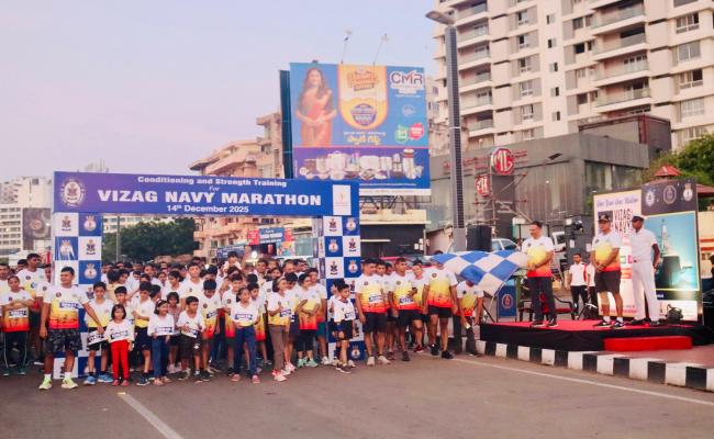 6TH PROMO RUN OF VIZAG NAVY MARATHON 2025 