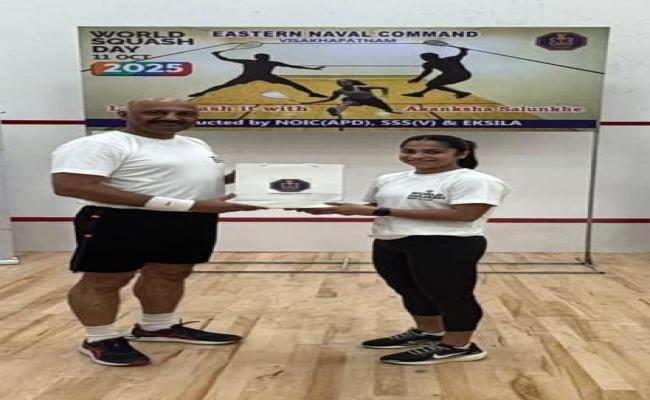 PROMOTIONAL SPORTS EVENT ON THE OCCASION OF WORLD SQUASH DAY