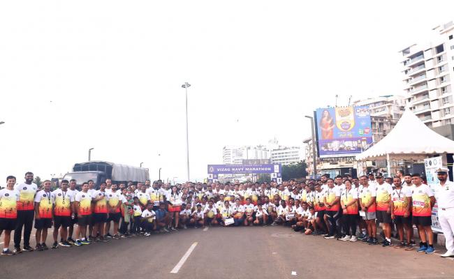 6TH PROMO RUN OF VIZAG NAVY MARATHON 2025 