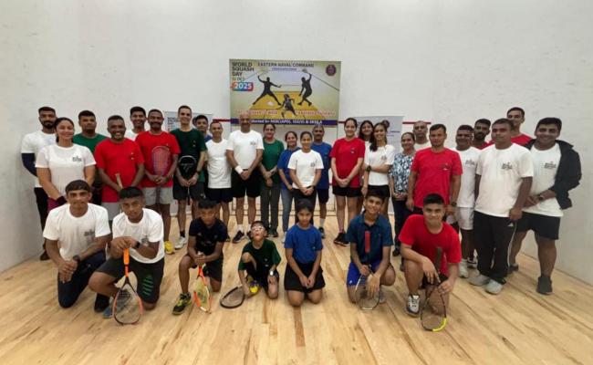 PROMOTIONAL SPORTS EVENT ON THE OCCASION OF WORLD SQUASH DAY