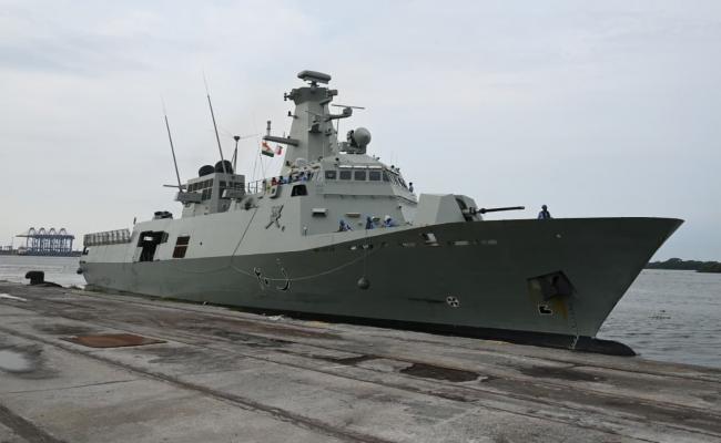 ROYAL NAVY OF OMAN SHIP AL SEEB VISITED KOCHI