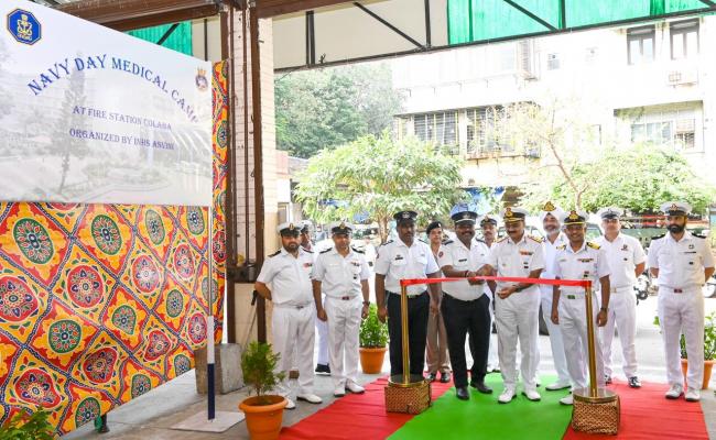 INDIAN NAVY CONDUCTS COMMUNITY MEDICAL CAMPS IN MUMBAI