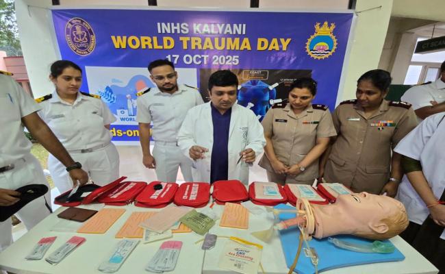 WORLD TRAUMA DAY AT INHS KALYANI