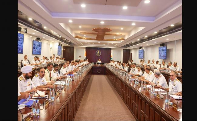 भारतीय नौसेना के द्विवार्षिक कमांडर्स सम्मेलन 2025 का दूसरा संस्करण