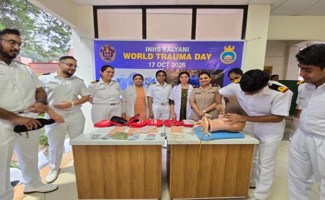 WORLD TRAUMA DAY AT INHS KALYANI