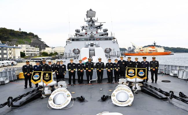 HARBOUR PHASE OF THE JAPAN INDIA MARITIME EXERCISE JAIMEX 2025