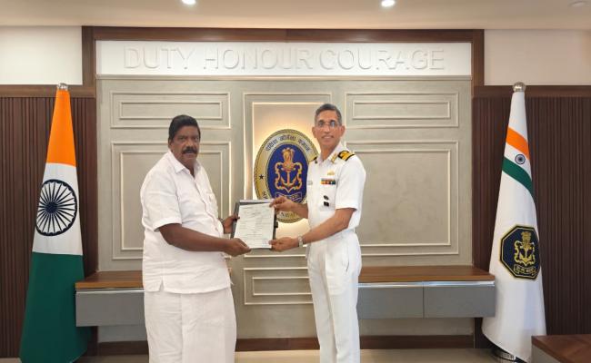 HQSNC SIGNS MOU WITH INDIRA GANDHI CO-OPERATIVE HOSPITAL FOR CASHLESS MEDICAL TREATMENT OF NAVAL CIVILIAN PERSONNEL