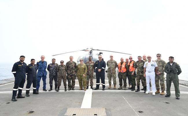 48 FOREIGN SERVICE ATTACHÉS (FSAS) FROM VARIOUS COUNTRIES ACCREDITED TO INDIA VISITED THE SOUTHERN NAVAL COMMAND