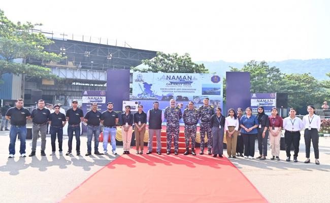 NAMAN CAR RALLY FLAGGED OFF IN VISAKHAPATNAM, CELEBRATES 100TH INDIGENOUS WARSHIP 