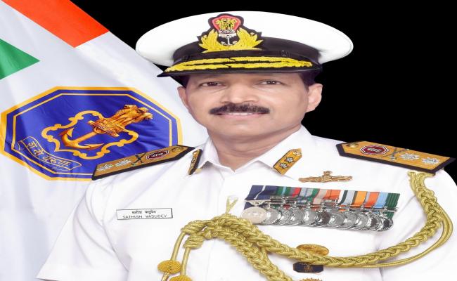 REAR ADMIRAL SATHISH VASUDEV ASSUMED CHARGE AS THE CHIEF STAFF OFFICER (OPERATIONS) OF HEADQUARTERS, WESTERN NAVAL COMMAND 