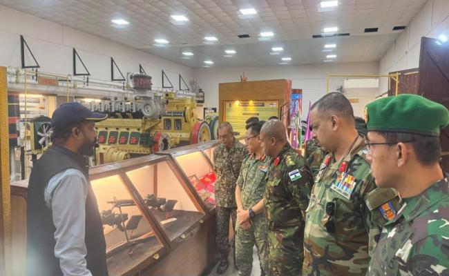 INS SHIVAJI HOSTS HDMC-21 INTERNATIONAL OFFICERS FOR INSIGHTFUL TRAINING VISIT