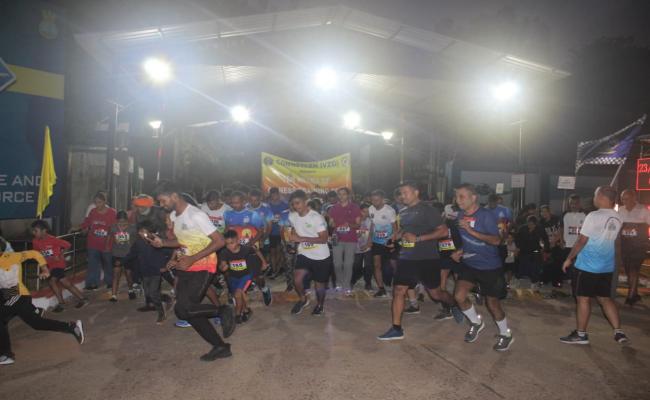 FOURTH TRAINING RUN OF VIZAG NAVY MARATHON 2025 