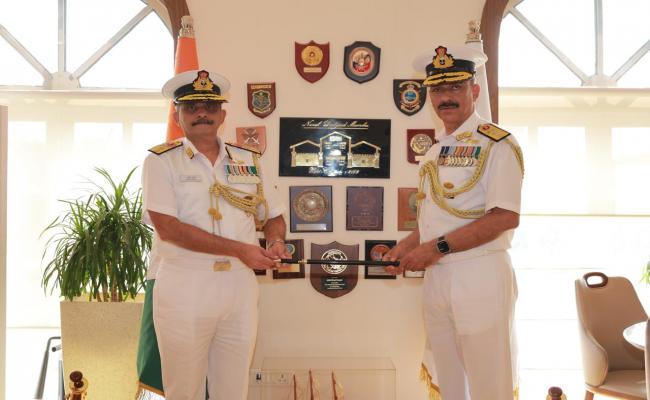 REAR ADMIRAL AJAY PATNEY TOOK OVER AS ADMIRAL SUPERINTENDENT OF NAVAL DOCKYARD MUMBAI