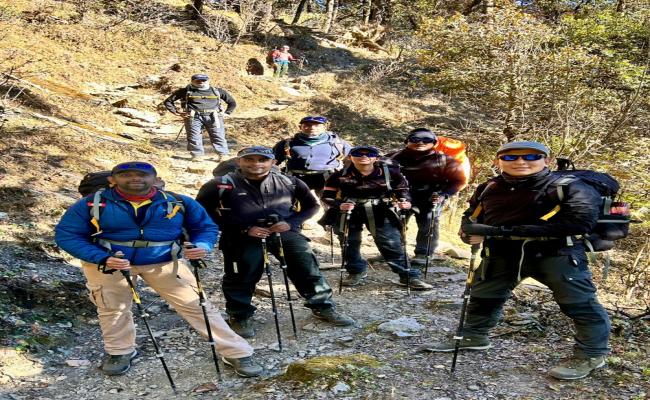 AS PART OF NAVY DAY 2025, MO VIZAG ORGANISED A TREKKING EXPEDITION 