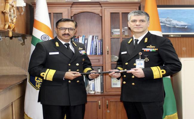 REAR ADMIRAL VIKAS CHAWLA ASSUMED CHARGE AS THE ASSISTANT CHIEF OF MATERIEL (DOCKYARD & REFIT) AT NAVAL HEADQUARTERS