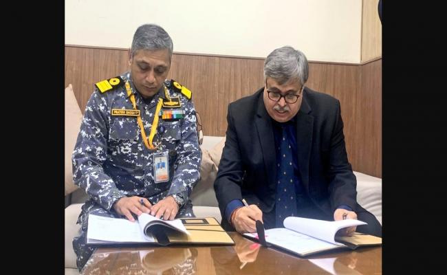 MOU SIGNED WITH BANK OF INDIA FOR "BOI RAKSHAK" SALARY & PENSION ACCOUNTS 