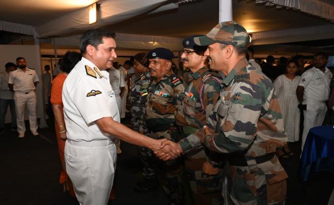 FOCINC SNC ALONG WITH PRESIDENT NWWA (SR), HOSTED A HIGH TEA FOR SAILORS, DSC PERSONNEL AND DEFENCE CIVILIANS OF SNC