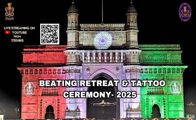 LIVE STREAMING OF BEATING RETREAT AND TATTOO CEREMONY 2025