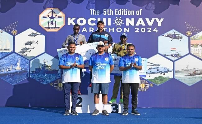 कोच्चि नौसेना मैराथन 2024 का 5वां संस्करण - जुनून से प्रेरित, गर्व से संचालित