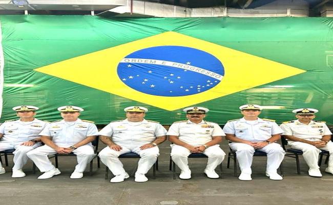 CNS VISITED THE BRAZILIAN NAVY’S MULTIPURPOSE AMPHIBIOUS HELICOPTER CARRIER, NAM Atlântico (A140)