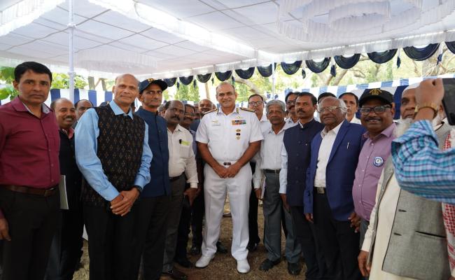 FOCINC ENC INTERACTED WITH THE VETERANS AT VISAKHAPATNAM 
