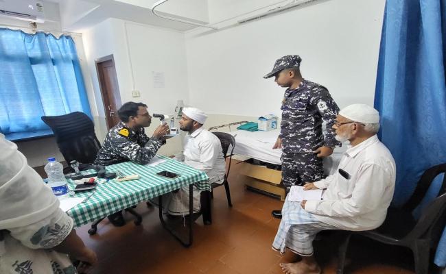 INDIAN NAVY CONDUCT EYE SCREENING CAMPS ACROSS LAKSHADWEEP ISLANDS