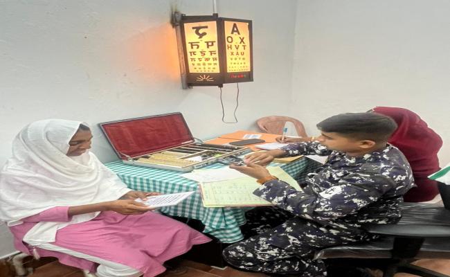 INDIAN NAVY CONDUCT EYE SCREENING CAMPS ACROSS LAKSHADWEEP ISLANDS