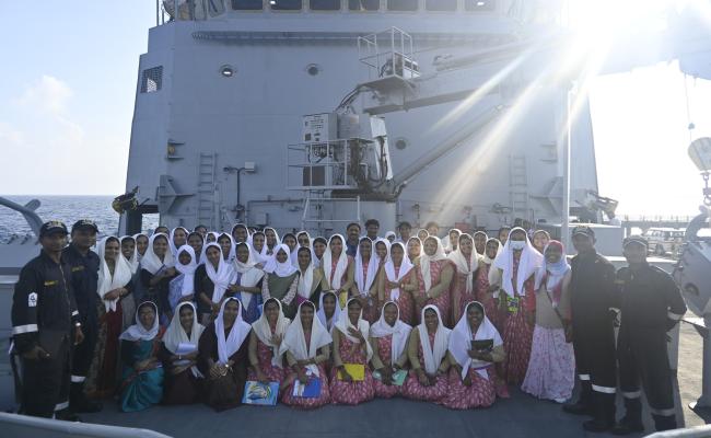 INS IKSHAK HOSTED JOINT SERVICES MULTI-SPECIALITY MEDICAL CAMP