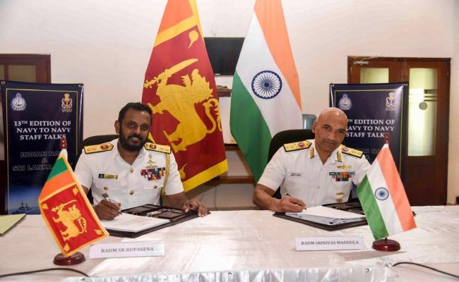 13TH EDITION OF INDIAN NAVY, SRI LANKA NAVY STAFF TALKS 