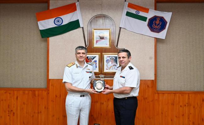DGA FRANCE DELEGATION VISITED HQ WESTERN NAVAL COMMAND