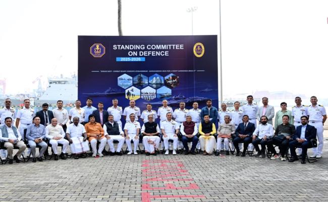 PARLIAMENTARY STANDING COMMITTEE ON DEFENCE, LED BY HON’BLE CHAIRPERSON SHRI RADHA MOHAN SINGH, VISITED SNC