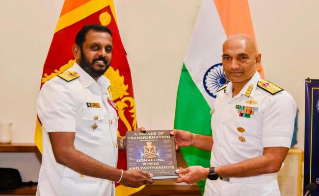 13TH EDITION OF INDIAN NAVY, SRI LANKA NAVY STAFF TALKS 