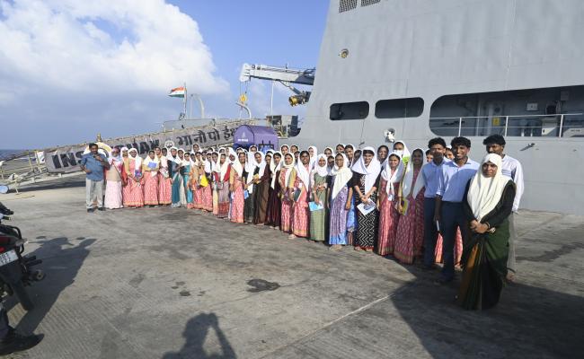 INS IKSHAK HOSTED JOINT SERVICES MULTI-SPECIALITY MEDICAL CAMP