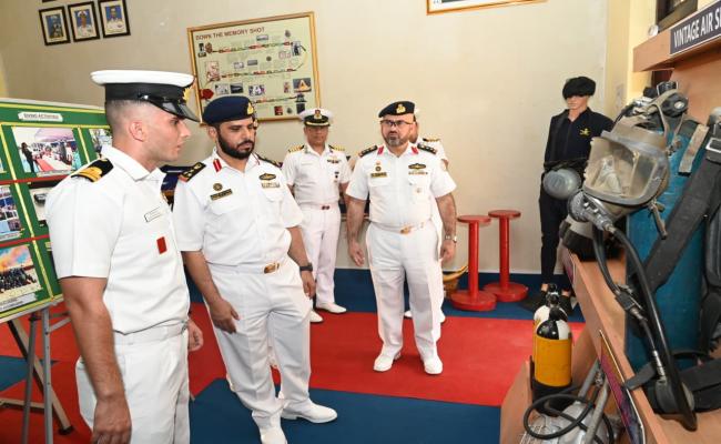 UAE NAVY DELEGATION VISITS SOUTHERN NAVAL COMMAND