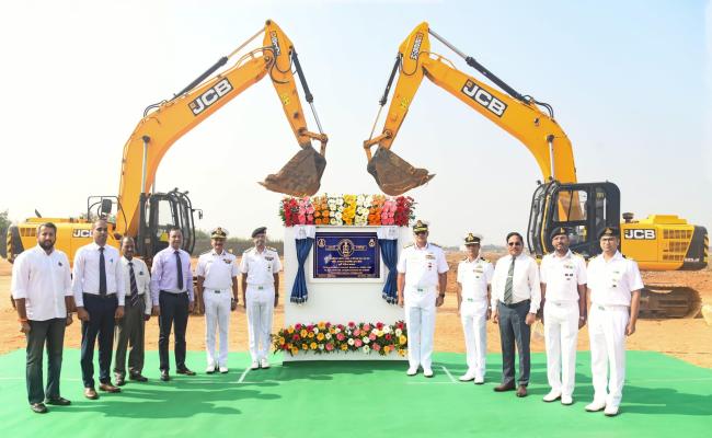 FOCINC EASTERN NAVAL COMMAND, LAID THE FOUNDATION STONES FOR STATE-OF-THE-ART AVIATION INFRASTRUCTURE AT INS DEGA