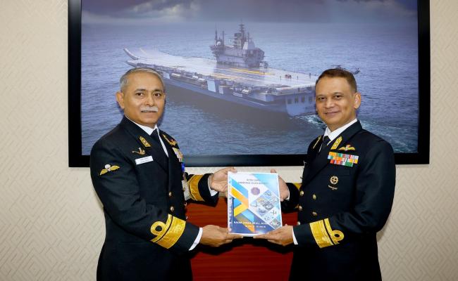 REAR ADMIRAL BIPLAB HOTA ASSUMES CHARGE AS ASSISTANT CHIEF OF NAVAL STAFF (AIR)