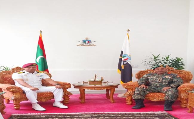 INS SAGARDHWANI VISITS MALÉ, MALDIVES UNDER SAGAR MAITRI-V MISSION